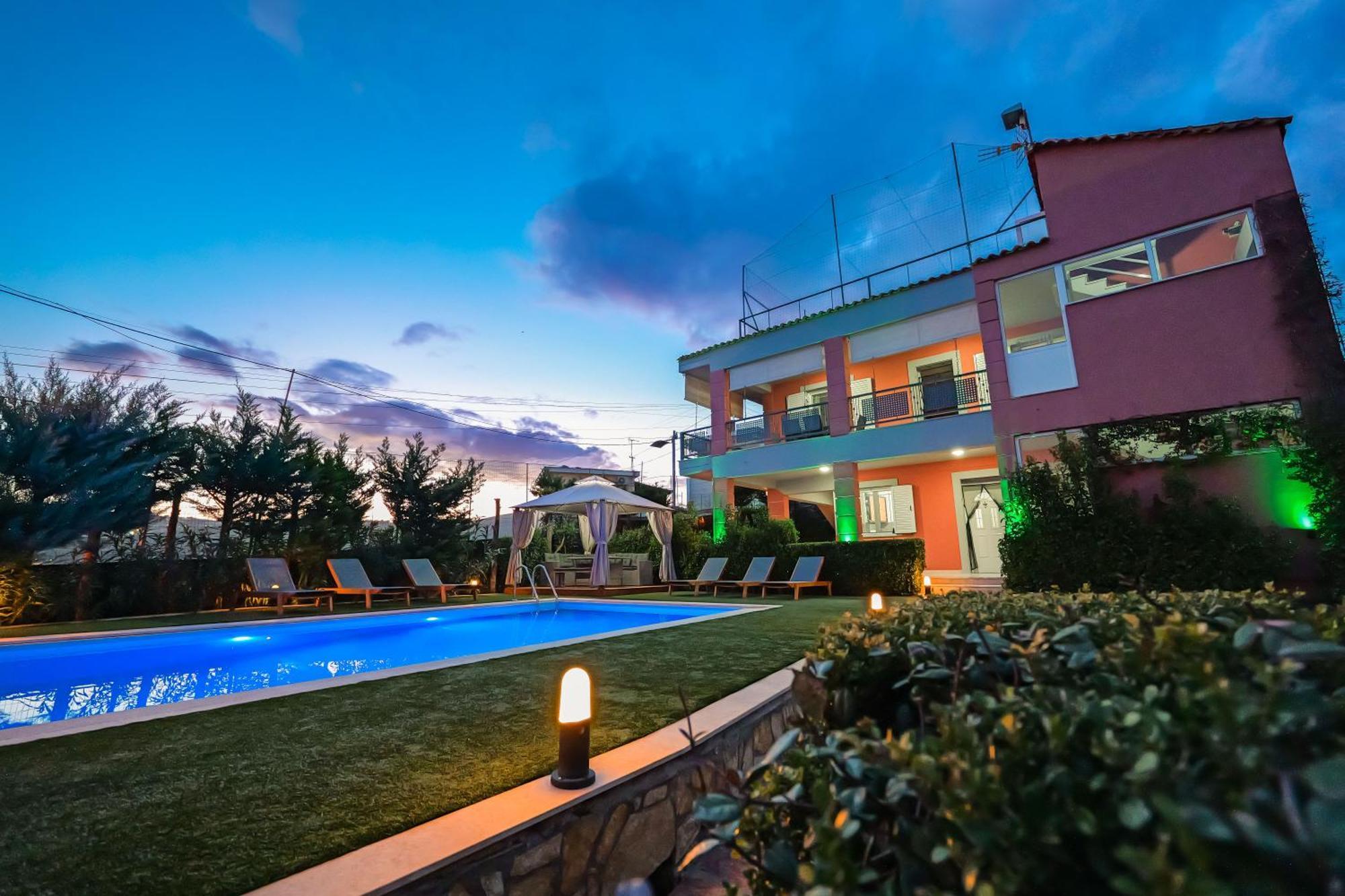 Villa Vrion Sarandë Exterior foto